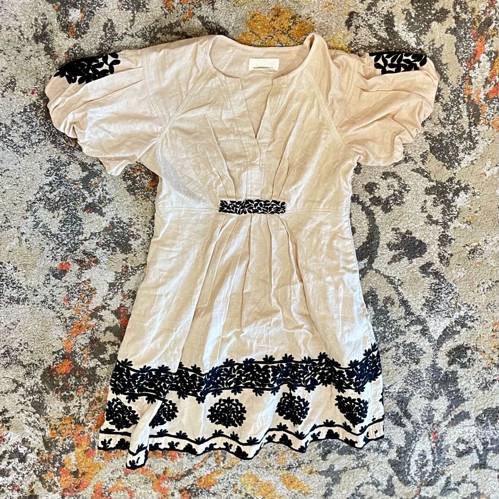 Anthropologie Orla Embroidered Mini Dress - Picture 5 of 11